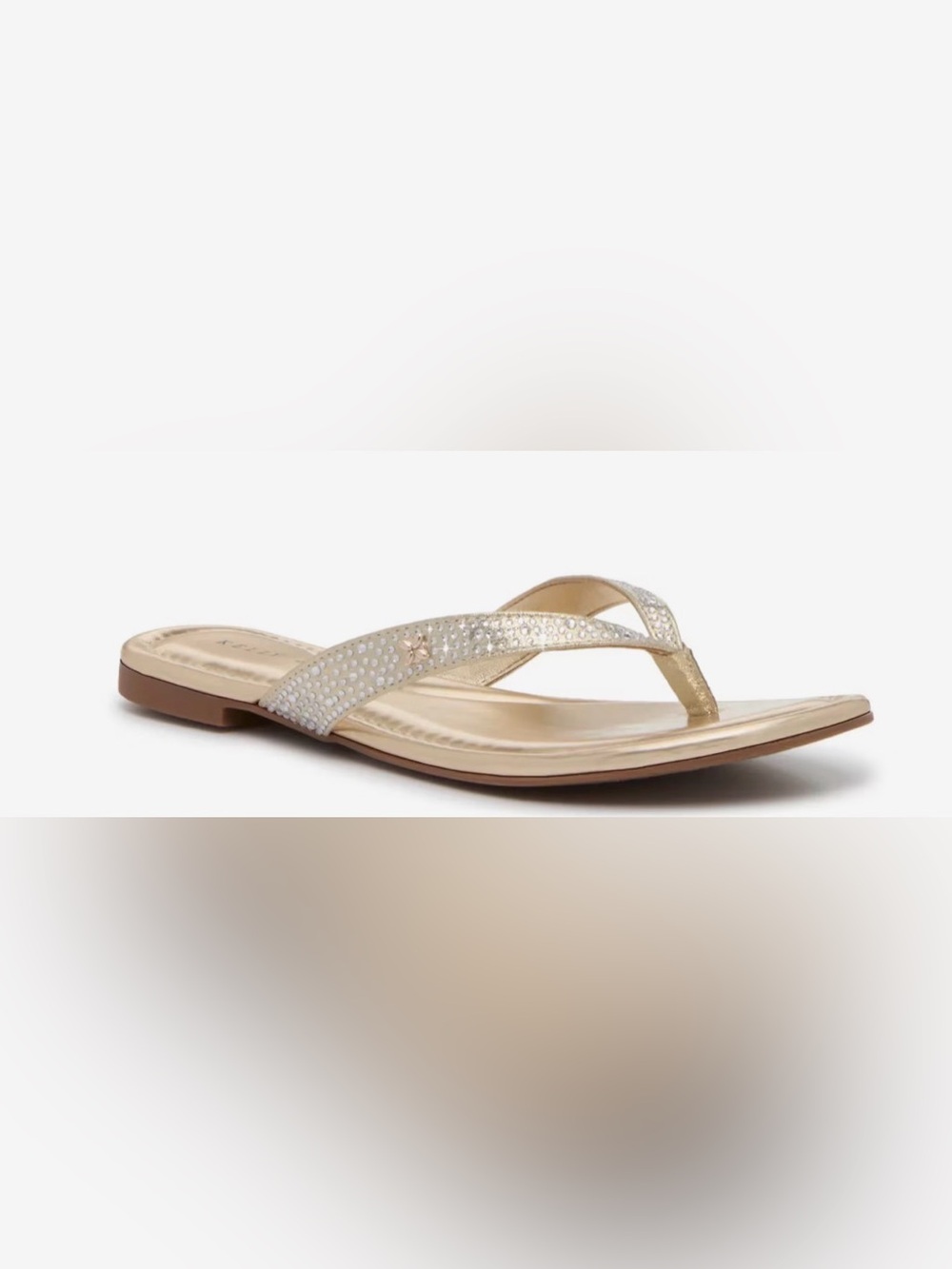Kelly & Katie Tesha Sandal gold size 8M